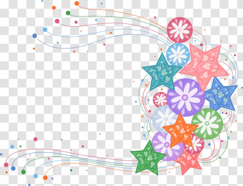 Euclidean Vector Star Shape - Shading - Artwork Transparent PNG