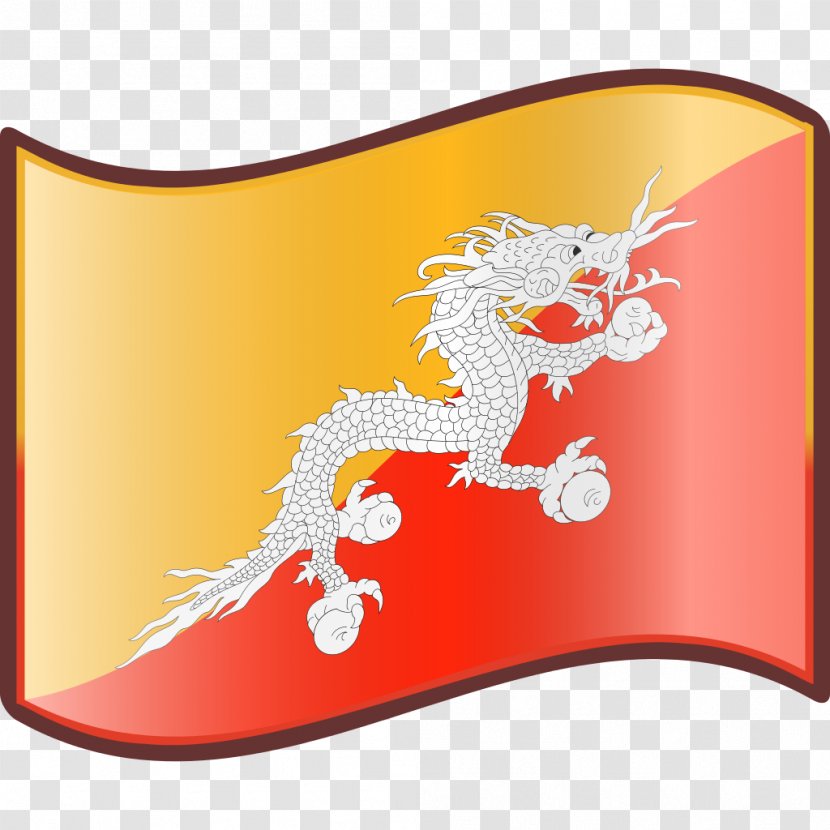 Flag Of Bhutan Doklam National - Bhutanese Transparent PNG
