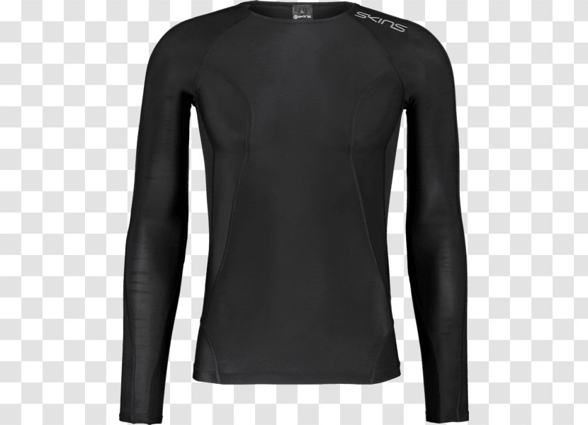 Long-sleeved T-shirt Clothing - Scoop Neck Transparent PNG