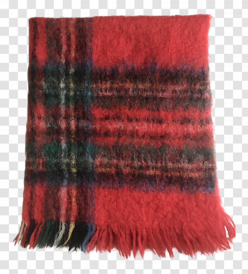 Tartan Wool Blanket Textile St. Albans - Antique - Chairish Transparent PNG