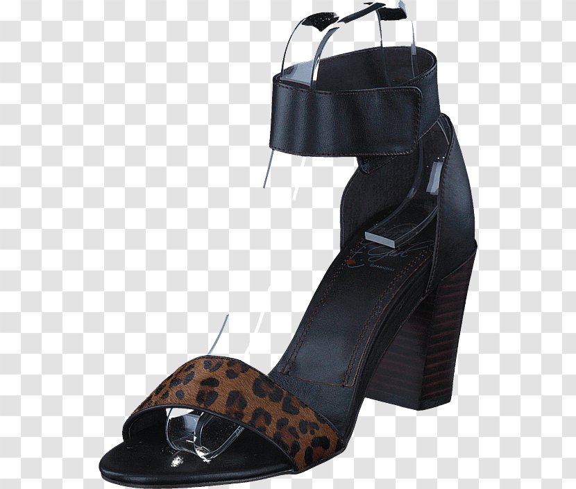 Sandal Shoe Pump Black M - High Heeled Footwear Transparent PNG