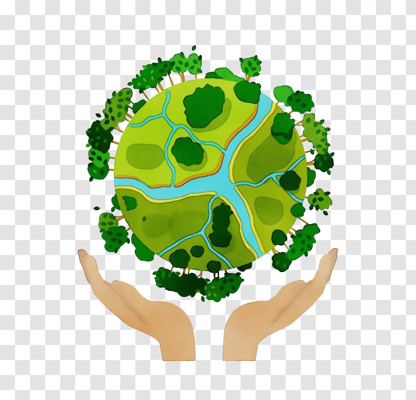 Green Tree Plant Symbol World Transparent PNG