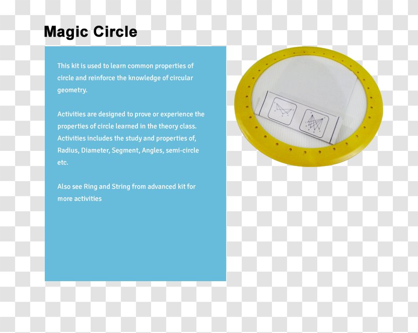 Brand Material - Text - Magic Circle Transparent PNG