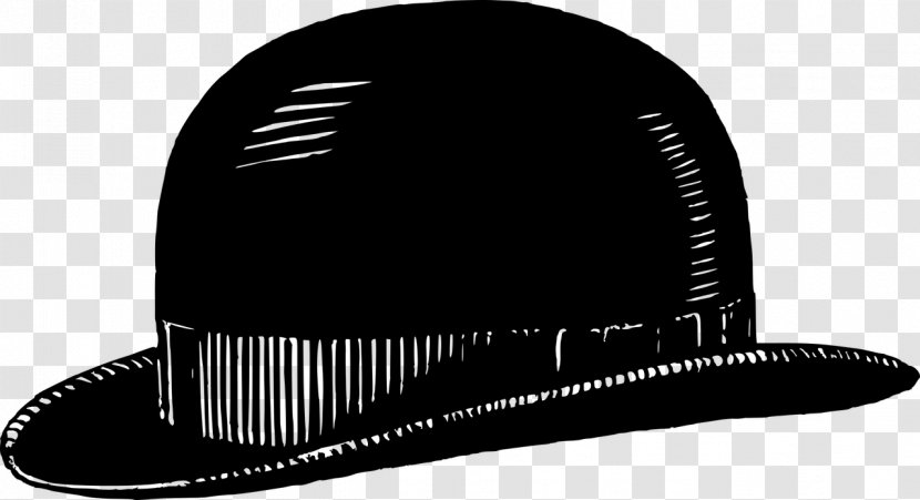 Bowler Hat Clothing Headgear Homburg - Monochrome Photography - Melon Transparent PNG