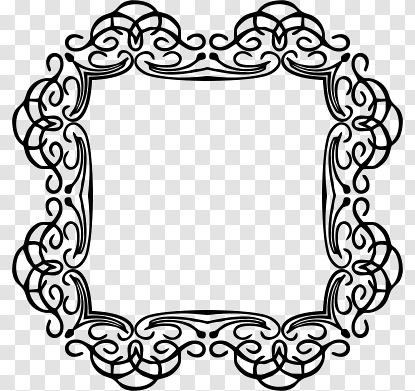 Picture Frames Drawing Ornament Clip Art - Symmetry Transparent PNG