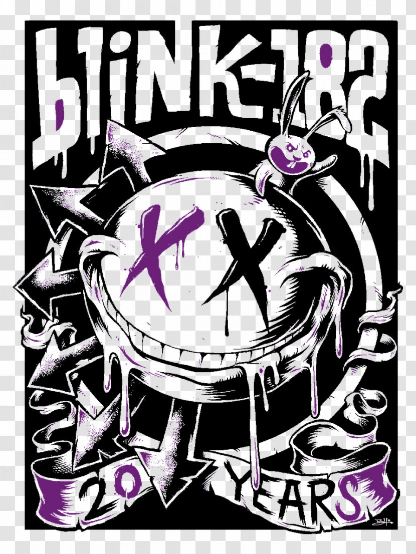 Poway Blink-182 Punk Rock Poster - Frame - Band Transparent PNG