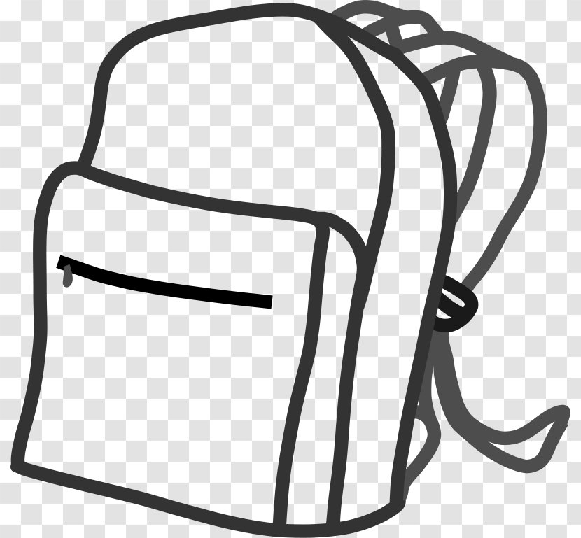 Handbag Backpack Clip Art - Line - Funding Cliparts Transparent PNG