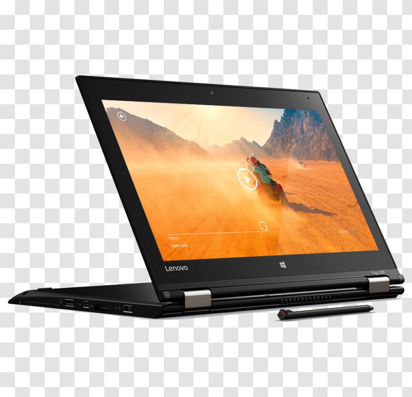 Lenovo ThinkPad Yoga 260 460 Laptop 2-in-1 PC - Output Device - Product Promo Transparent PNG
