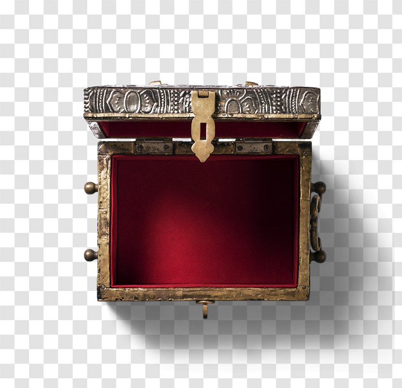 Metal Box Casket Designer - Red - Open The Handicraft Jewelry Transparent PNG