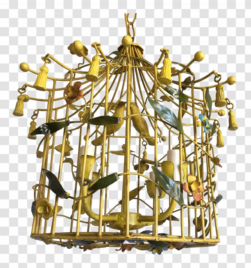 Light Fixture - Huge Bird Cage Chandeliers Transparent PNG