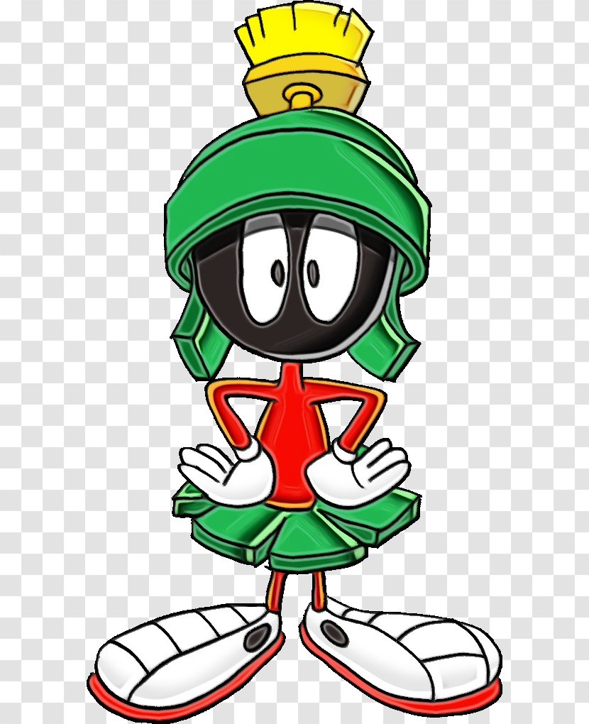 Bugs Bunny - Marvin The Martian - Headgear Green Transparent PNG