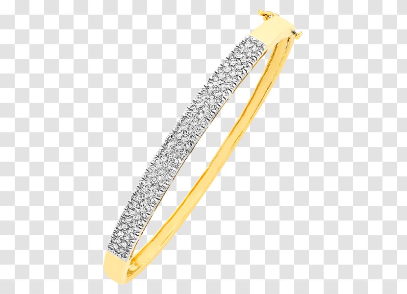 Bangle Bracelet Diamond - Jewellery - Gold Bangles Transparent PNG