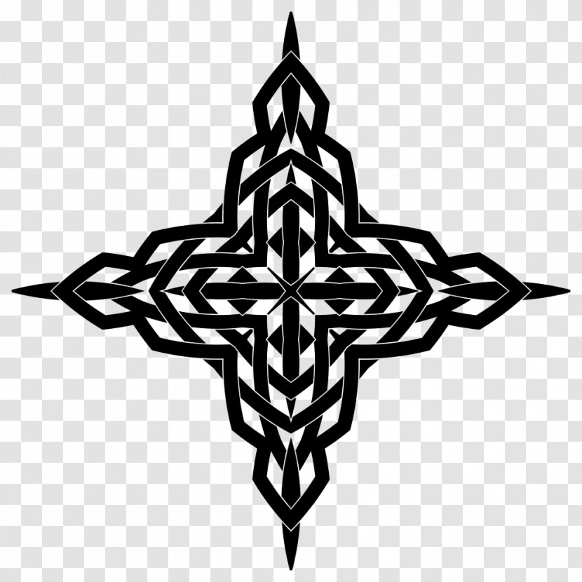 Geometry Cross Clip Art - Monochrome Photography - Symbol Transparent PNG