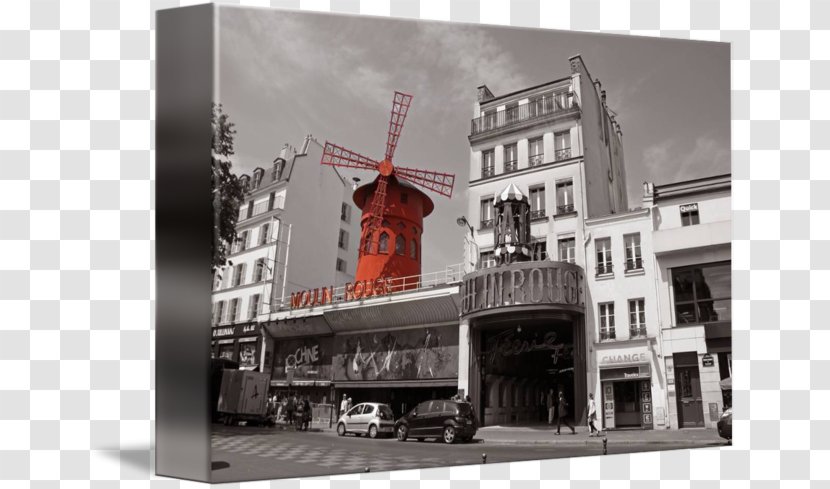 Advertising Picture Frames Brand White - Black And - Moulin Rouge Transparent PNG