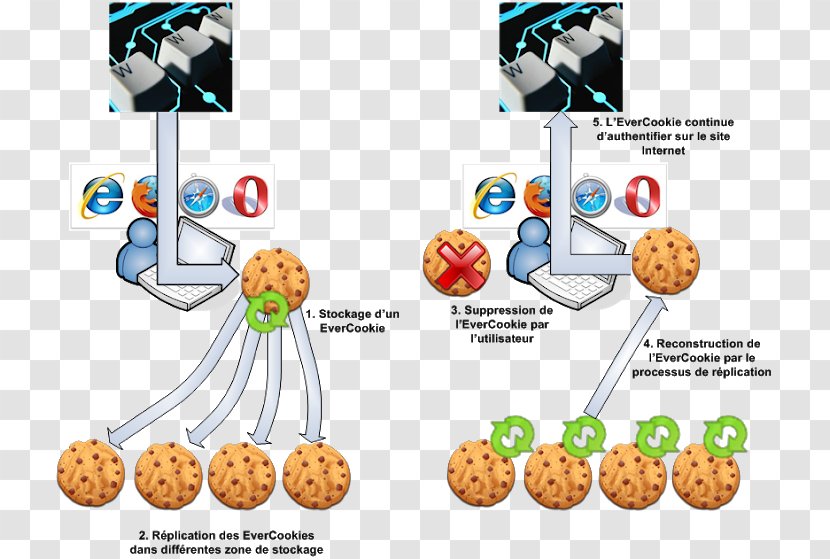 HTTP Cookie Computer Science Evercookie Virus Information - Cookie. Transparent PNG