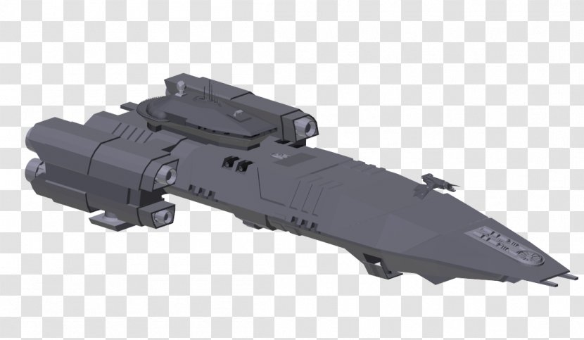 Three-dimensional Space 3D Computer Graphics Clip Art - Ship - Gunship Transparent PNG