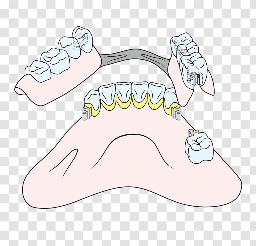 Mouth Jaw Clip Art - Flower - Design Transparent PNG