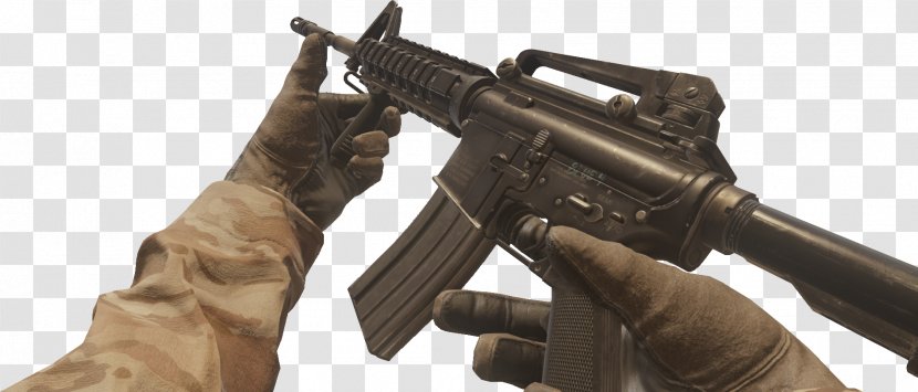 Call Of Duty: Modern Warfare Remastered Frontline Critical Strike - Flower - Shoot War Firearm Weapon M4 CarbineGrenade Launcher Transparent PNG