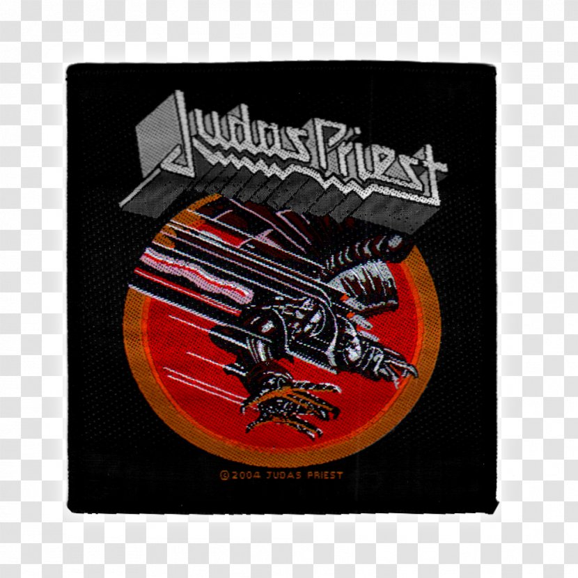 Screaming For Vengeance Judas Priest Heavy Metal Embroidered Patch Album Cover - Heart Transparent PNG