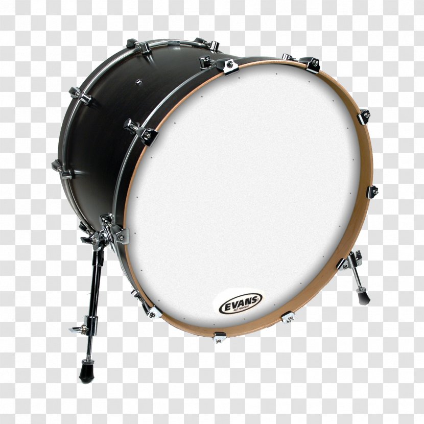 Microphone Drumhead Bass Drums Resonance - Silhouette - Drum Transparent PNG