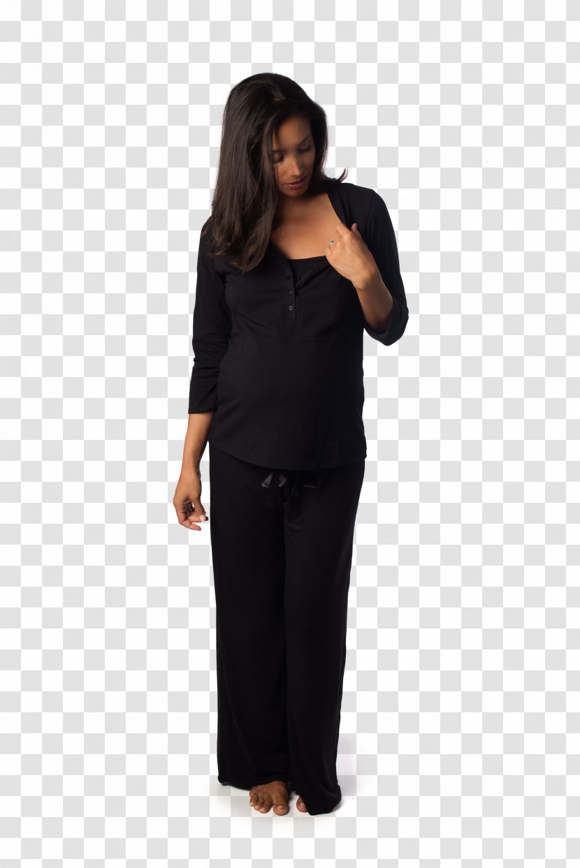 Shoulder Dress Sleeve Black M Transparent PNG