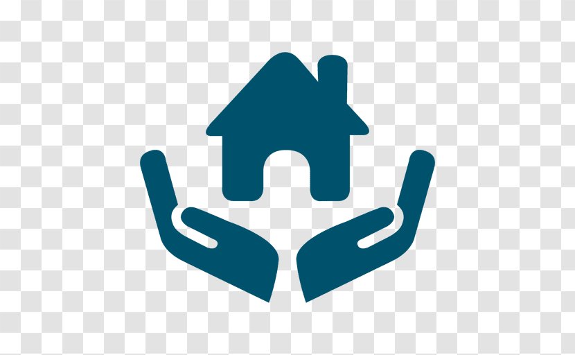 Real Estate House Agent Property Logo - Hand - Marriage Hands Transparent PNG