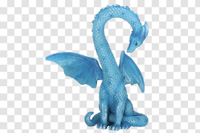 Figurine Love Statue Dragon Cupid - Blue - Romance Transparent PNG