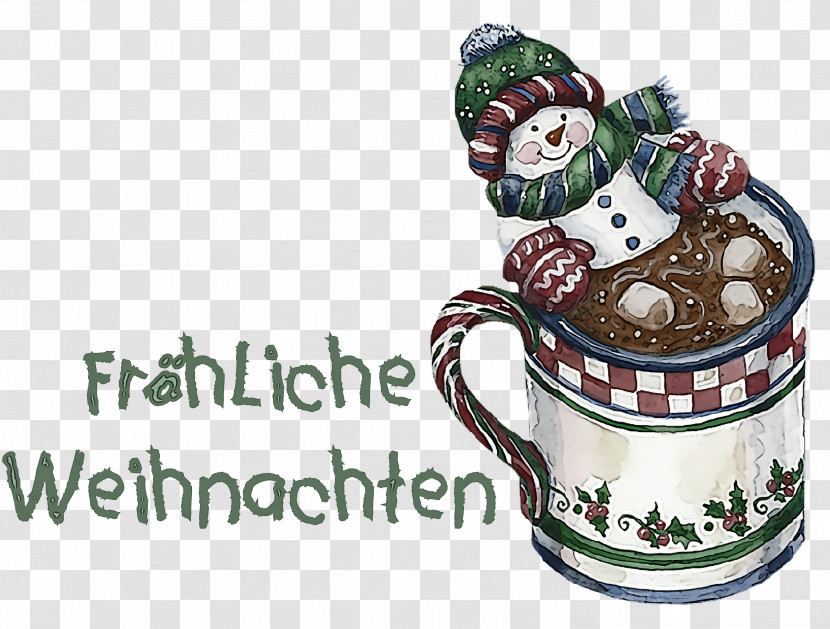 Frohliche Weihnachten Merry Christmas Transparent PNG