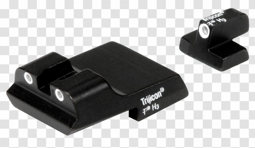Trijicon Smith & Wesson M&P Iron Sights - Hardware Accessory - Shooting Point Transparent PNG