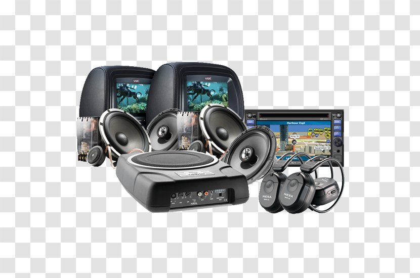 Car Alarm Vehicle Audio Sound Automotive Navigation System - Dvd Player - Accessories Transparent PNG