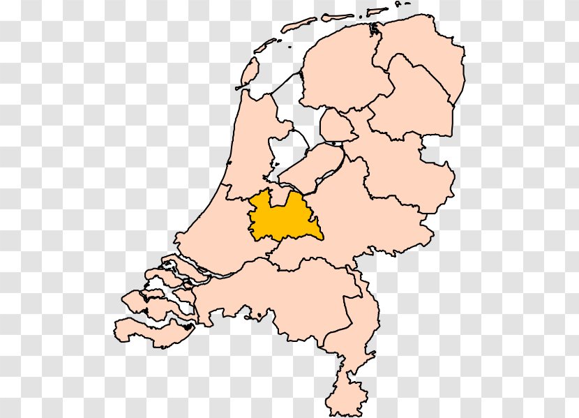 Netherlands Map Clip Art Image Transparent PNG