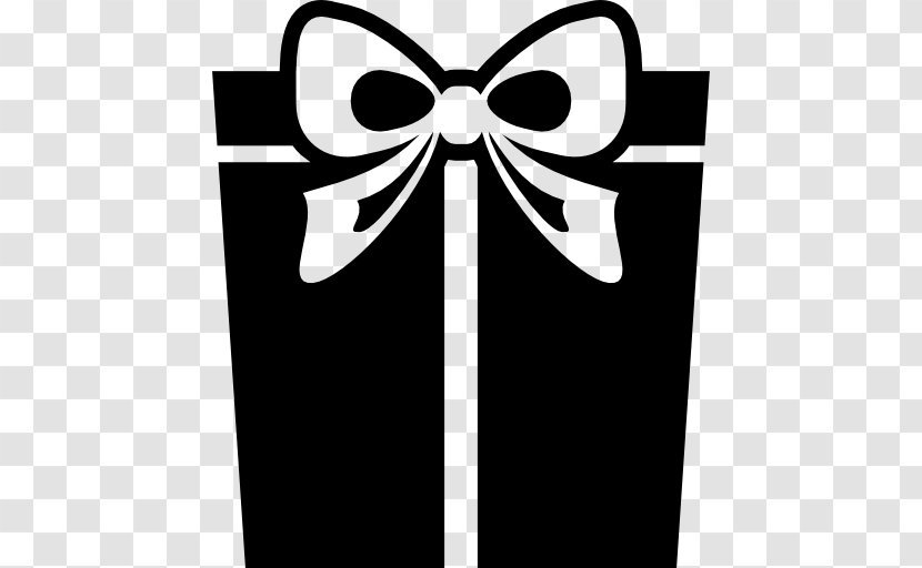 Christmas Gift Box - Black Transparent PNG