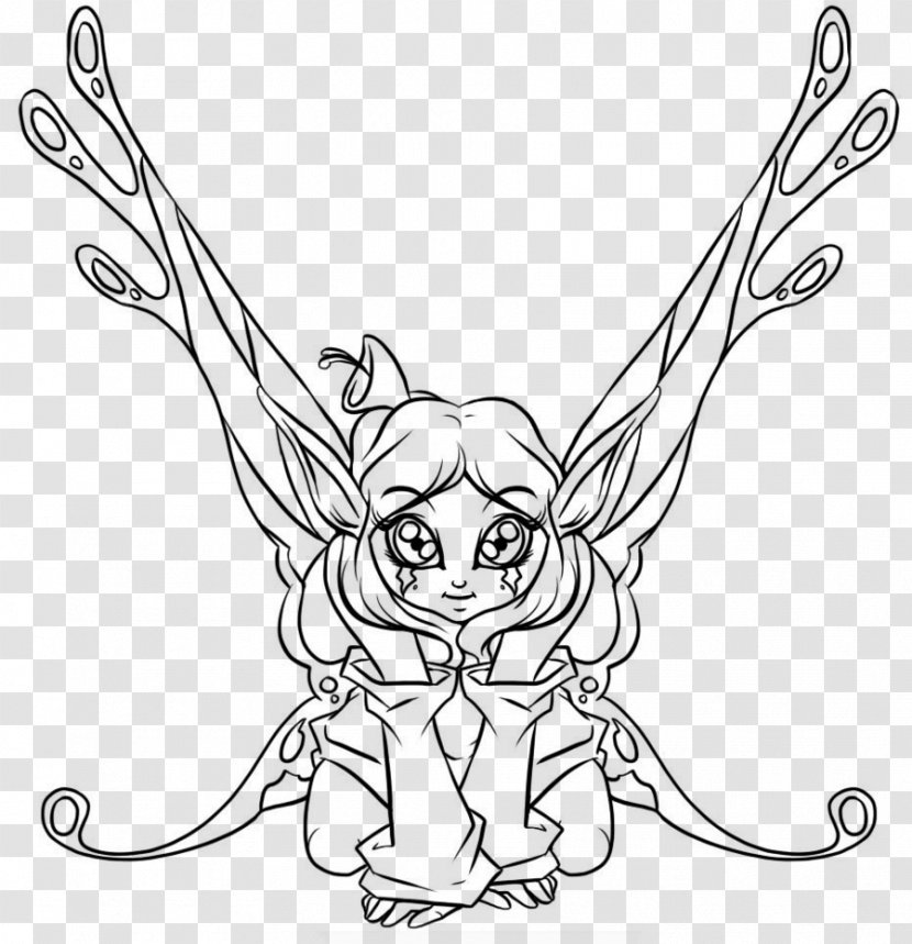 Fairy Angelet De Les Dents Drawing Tinker Bell Pixie - Wing - Tale Background Transparent PNG