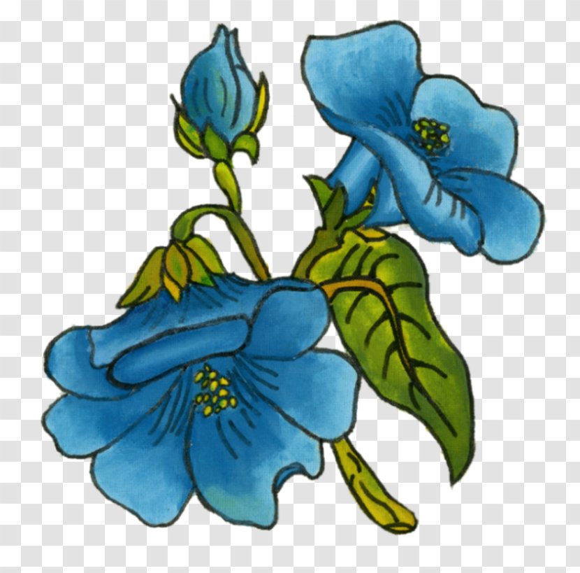 Rose Flower - Plants - Gentian Family Wildflower Transparent PNG