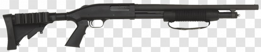 Firearm Mossberg 500 Shotgun Weapon - Silhouette Transparent PNG