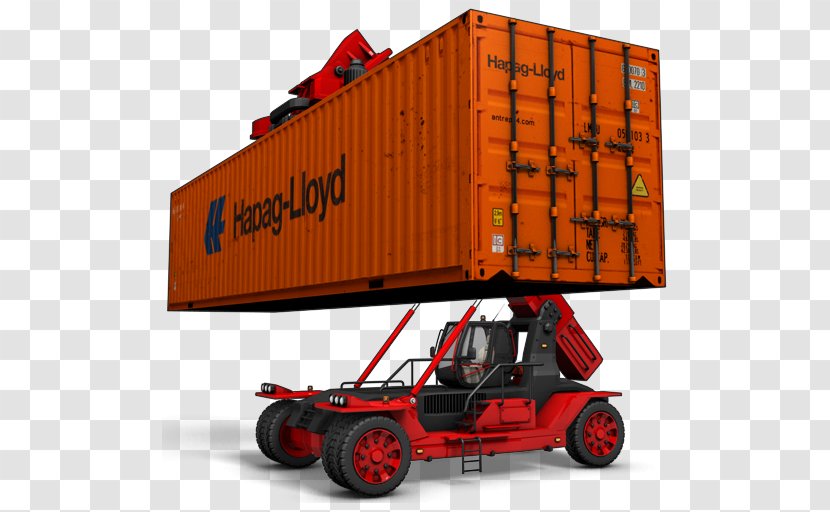 Intermodal Container Cargo Transport Shipping - Freight Transparent PNG