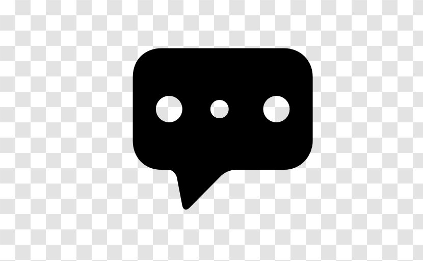 Symbol Online Chat Message Text Transparent PNG