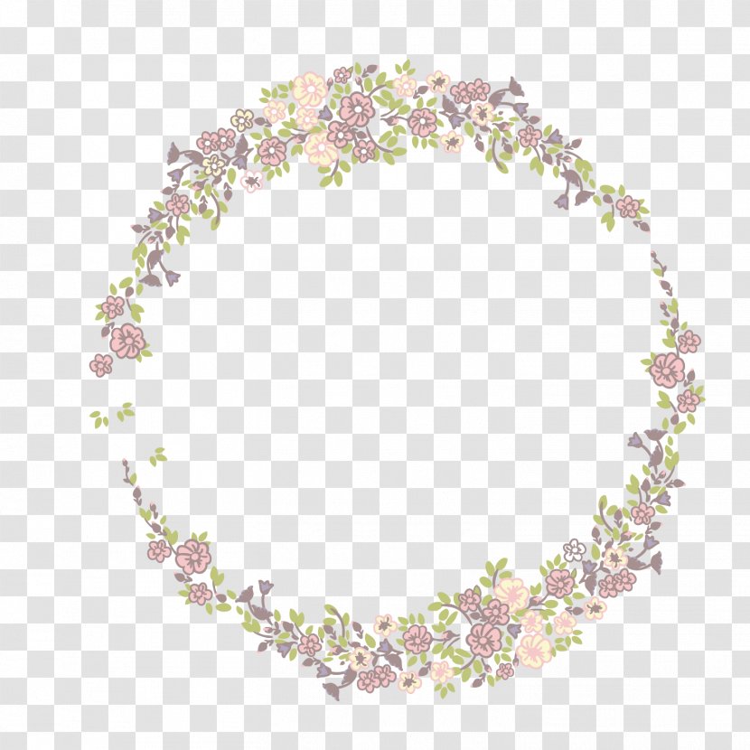 Small Floral Decorative Ring - Flower - Pattern Transparent PNG