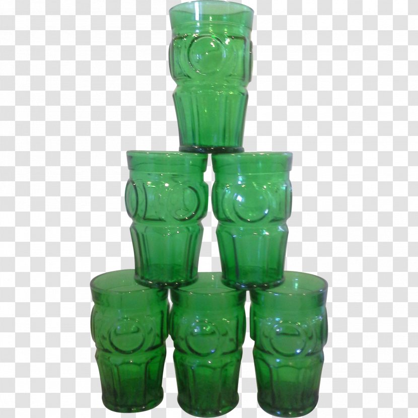 Plastic Flowerpot Table-glass - Green - Glass Transparent PNG