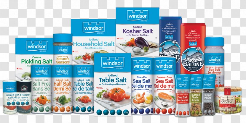 Windsor Salt Mine Iodised Sodium Chloride - Brand Transparent PNG