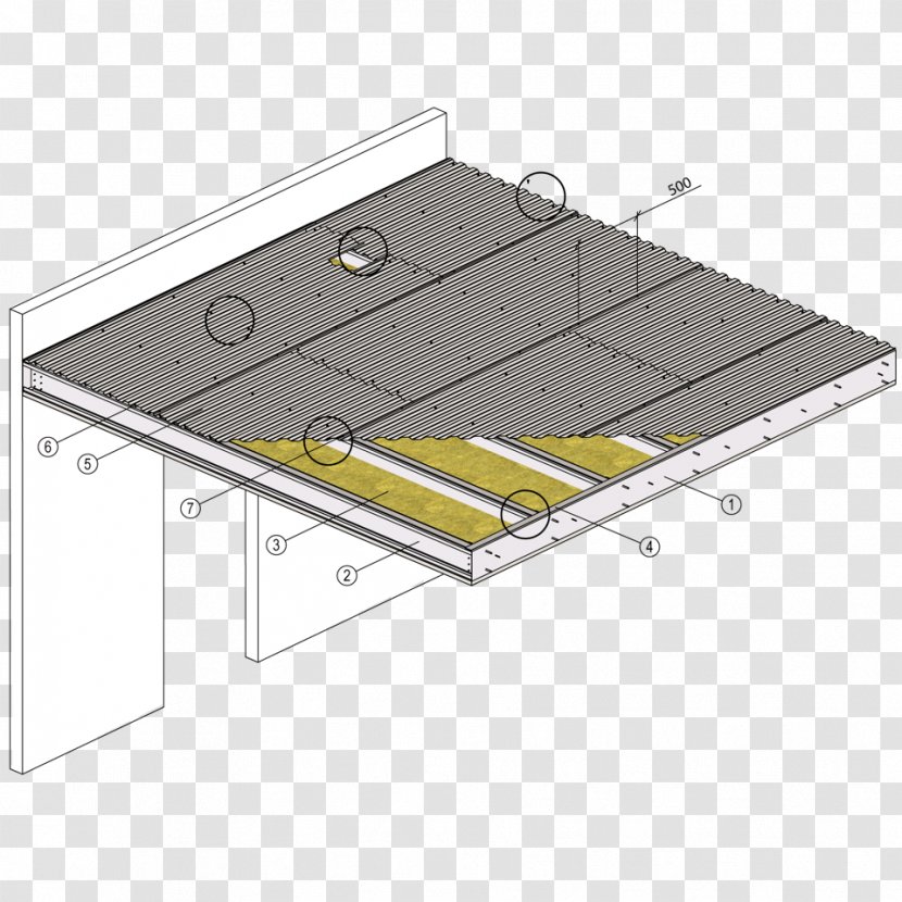 Roof Rectangle Product Design Steel - Tree - Floor Trusses Transparent PNG