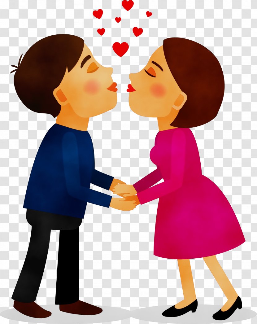 Clip Art Kiss Drawing Illustration - Forehead Transparent PNG