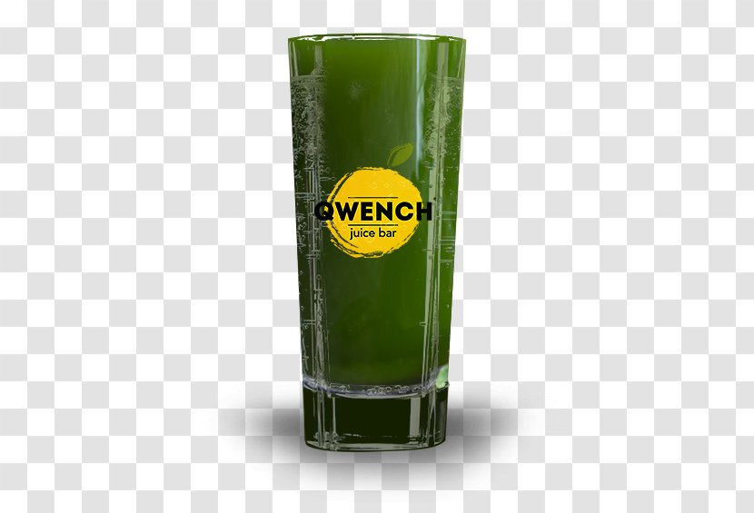 Orange Juice Chia Seed Pint Glass Wheatgrass - Cucumber Transparent PNG