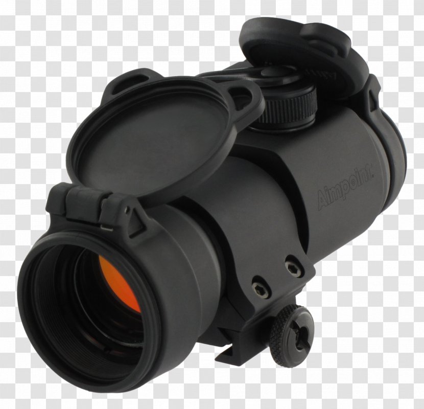 Aimpoint AB Reflector Sight CompM4 Red Dot CompM2 - Advanced Combat Optical Gunsight - Sights Transparent PNG
