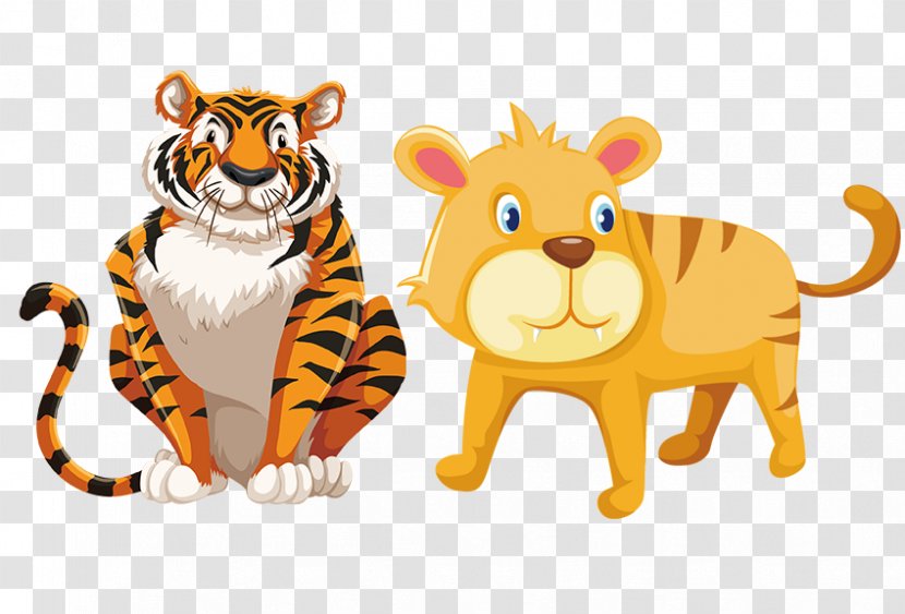 Bengal Tiger Royalty-free Illustration - Cartoon Transparent PNG