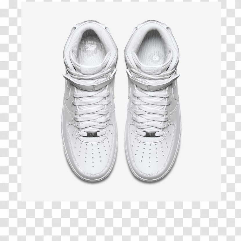 Nike Air Force 1 High '07 LV8 Shoe Sneakers Calzado Deportivo - White Transparent PNG