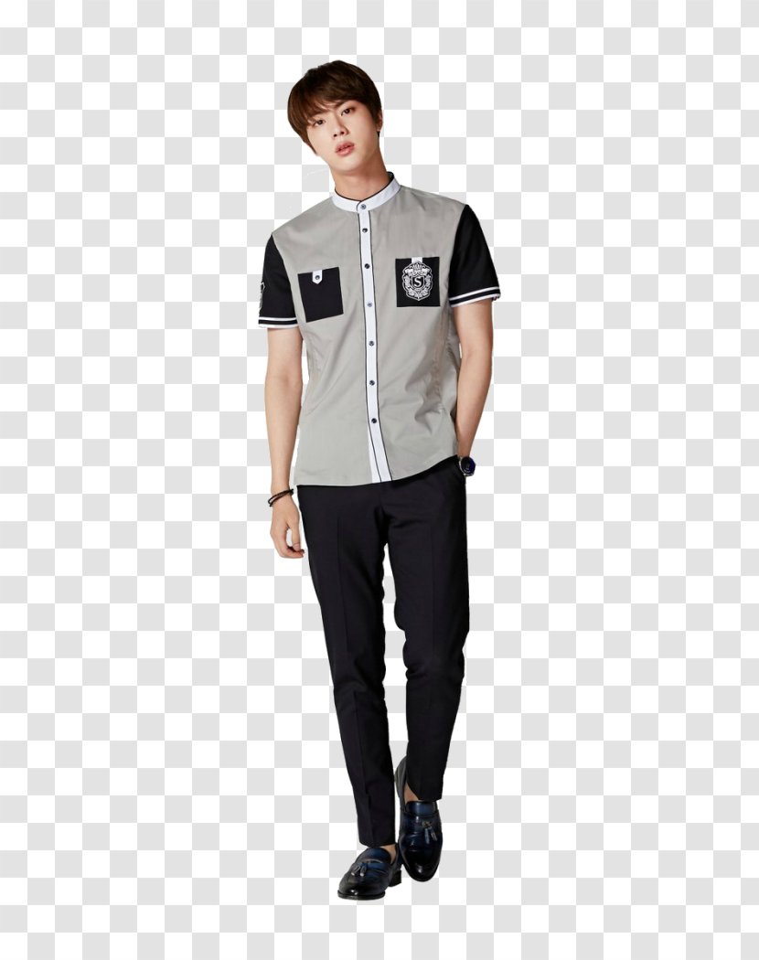 BTS Wings Clothing 2 Cool 4 Skool - Jin Transparent PNG