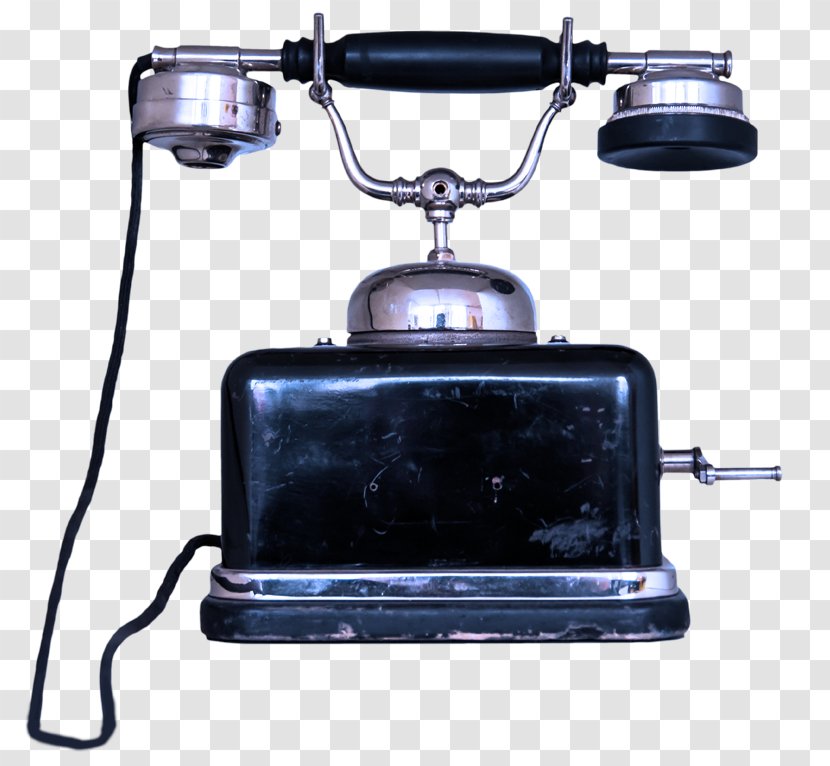 Telephone Clip Art Image Telephony - Vintage Phone Transparent PNG