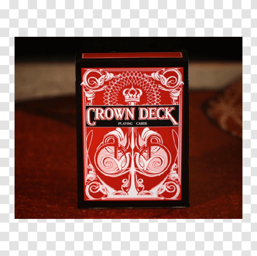 United States Playing Card Company Blue Three-card Monte Magic - Red Crowned Crane Transparent PNG