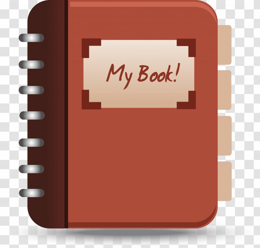 Book Icon Design - Symbol - Notebook Vector Transparent PNG